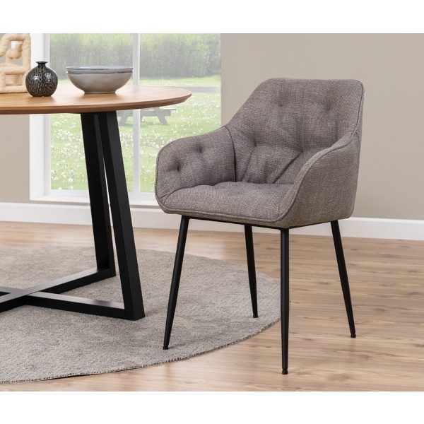 Krzesło Brooke szary jasny - ACTONA